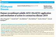 Human recombinant soluble ACE2 (HrsACE2) application and mechanism of action in coronavirus disease 2019